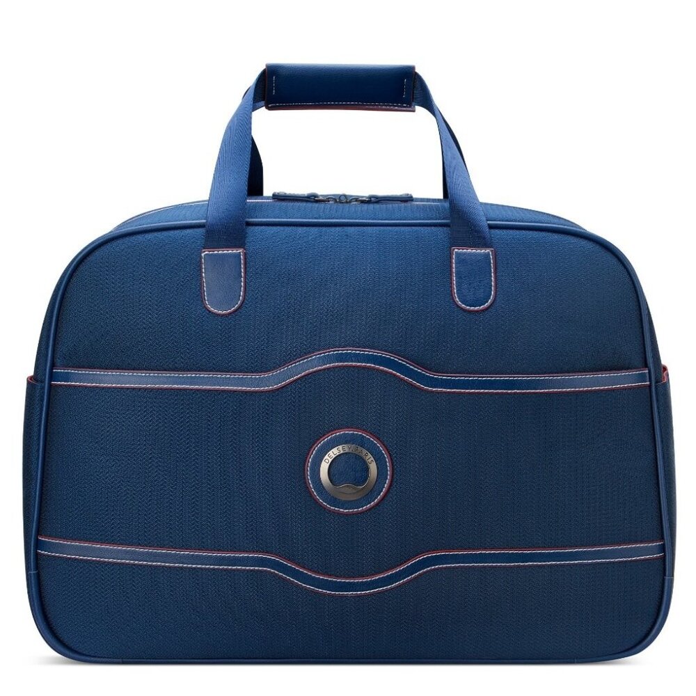 NEW DELSEY PARIS CHATELET AIR 2.0 Weekender Bag Blue Travel Duffel